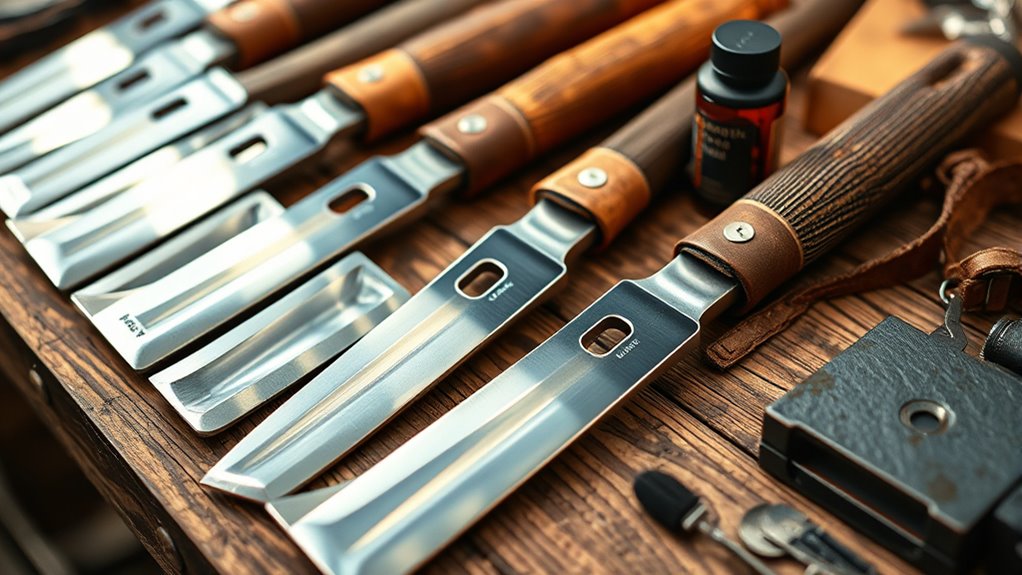 top axe sharpening kits