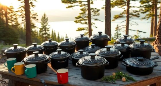 top camping cast iron ovens