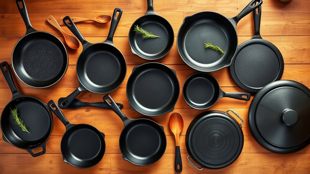 top cast iron skillet collections