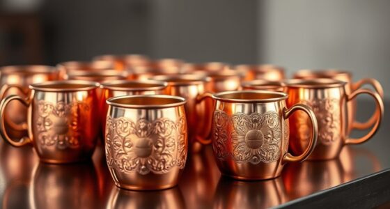 top copper mule mugs