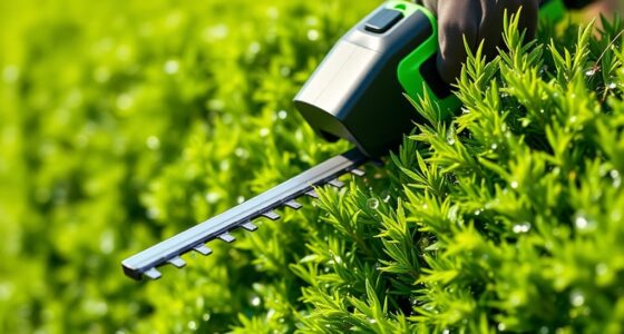 top cordless hedge trimmers