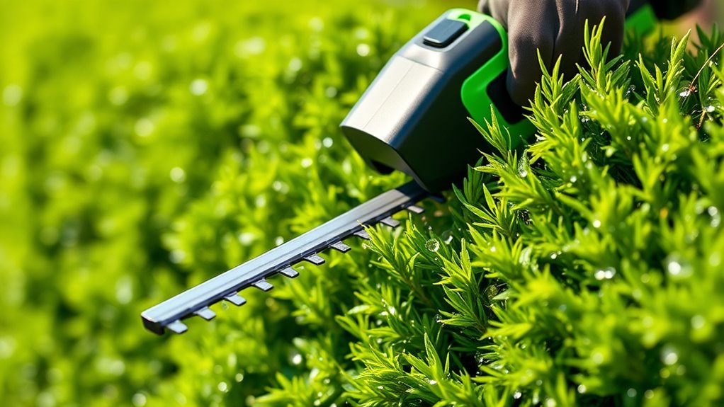 top cordless hedge trimmers