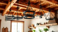 top farmhouse ceiling racks