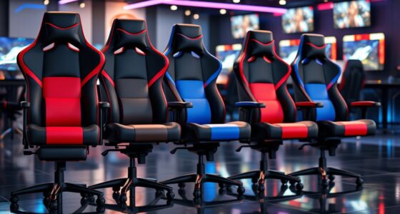 top gaming chairs with footrests