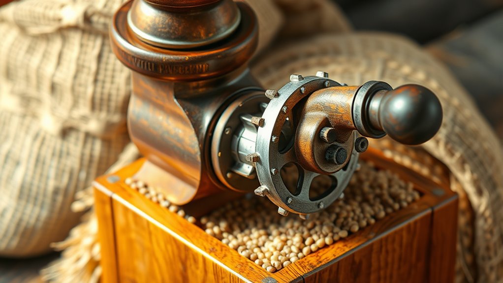 top hand crank grain mills