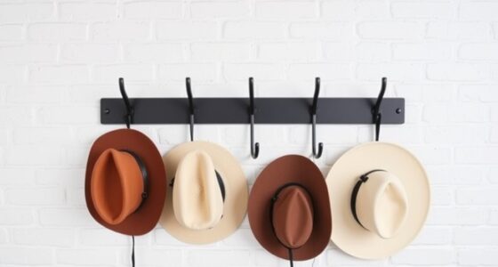 top hat rack selections