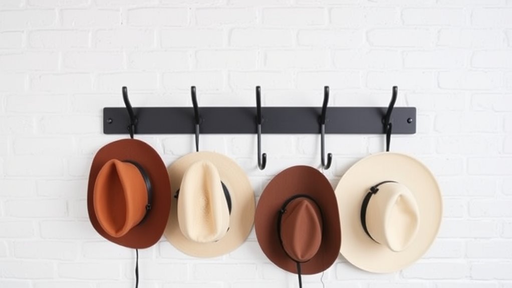 top hat rack selections