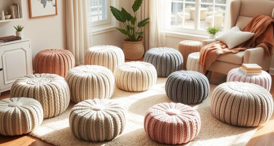 top knit ottoman picks