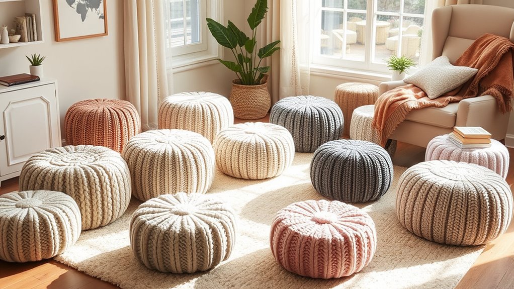 top knit ottoman picks