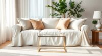 top linen sofa cover ideas