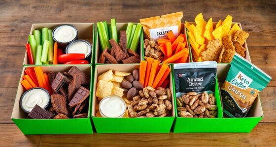 top low carb snack selection