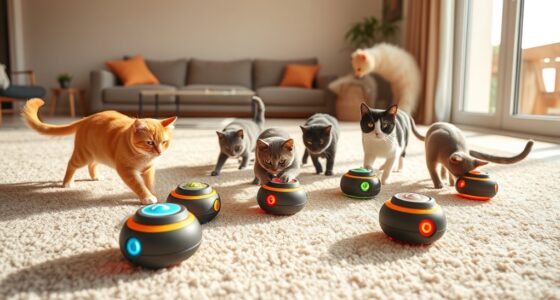 top motion sensor cat toys