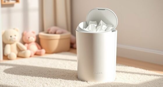 top odor controlling diaper pails