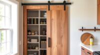 top pantry sliding door organizers