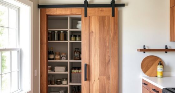 top pantry sliding door organizers