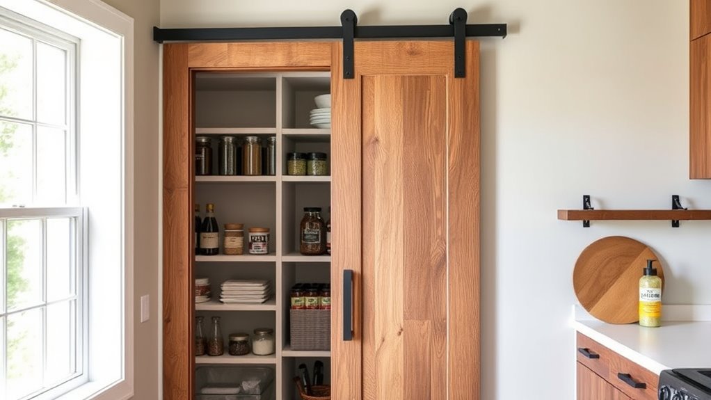 top pantry sliding door organizers