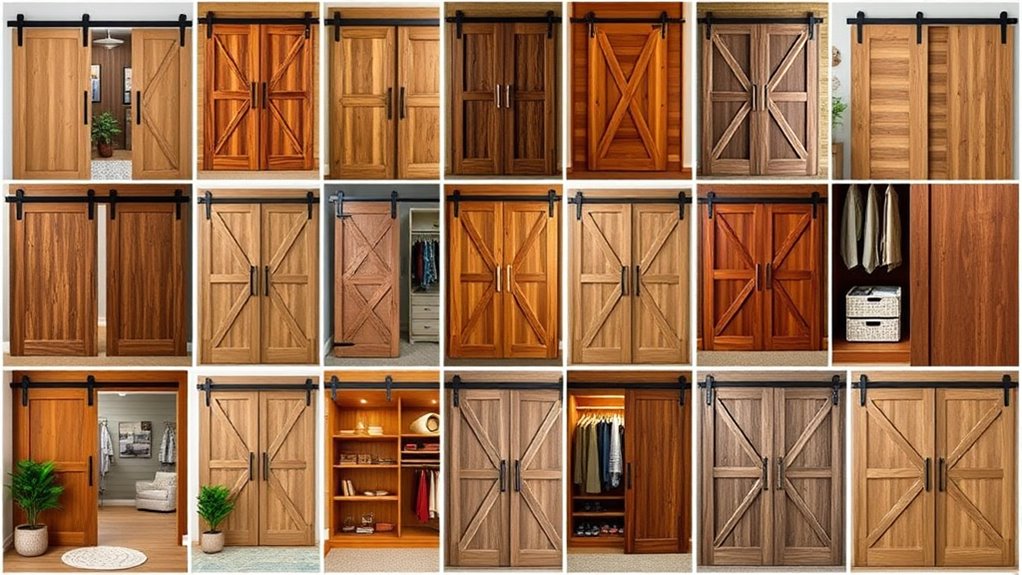 top sliding barn wardrobe ideas