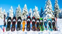 top snowshoe kits with adjustable poles