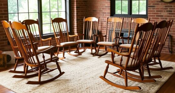 top spindle back rocking chairs