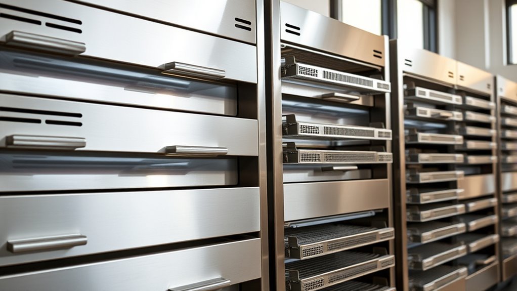top stainless steel food dehydrators