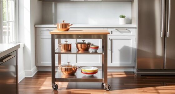 top stylish mobile kitchen carts