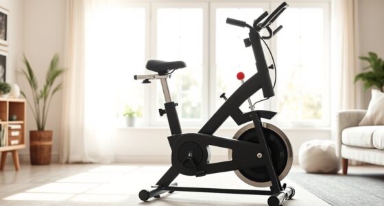 top upright folding exercise bikes