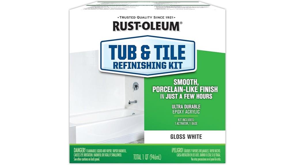 tub and tile refinishing kit