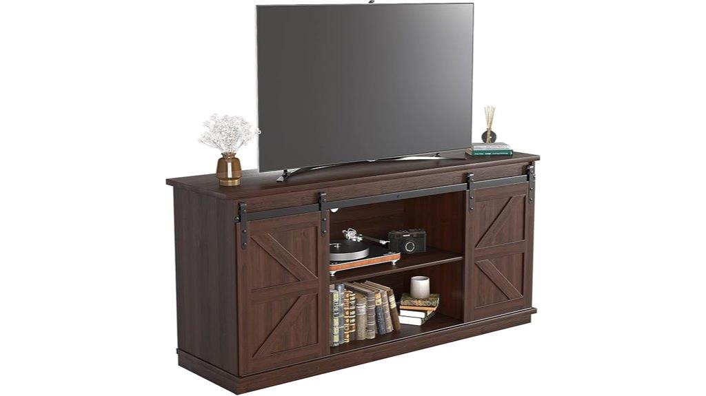 tv stand with storage