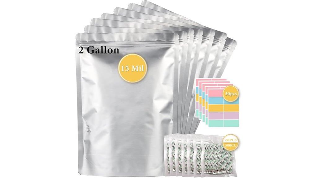 twenty nine gallon mylar bags