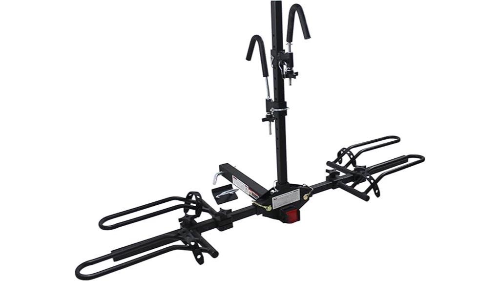 two bike hitch platform
