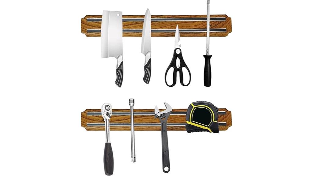 two pack magnetic knife holders