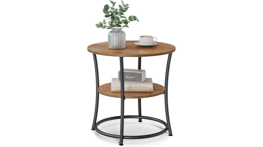 two tier round steel