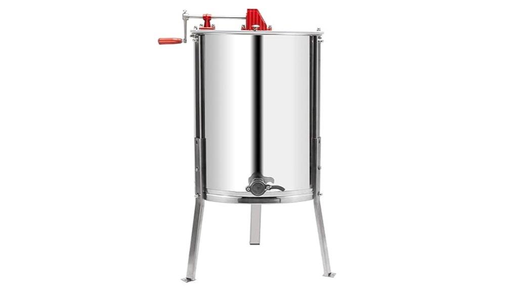 upgraded four frame honey extractor