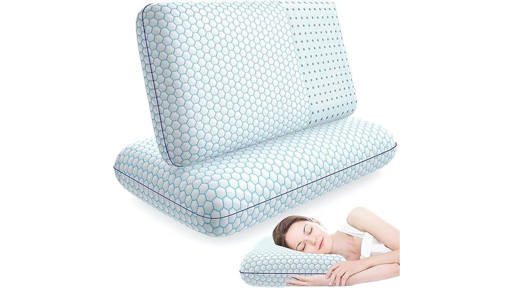 versatile memory foam pillows