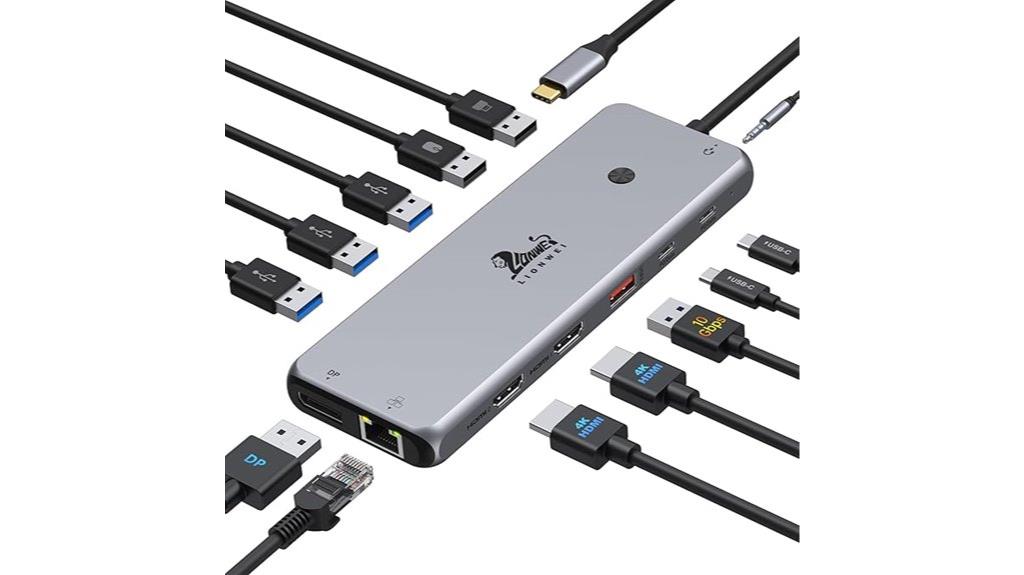 versatile usb c docking