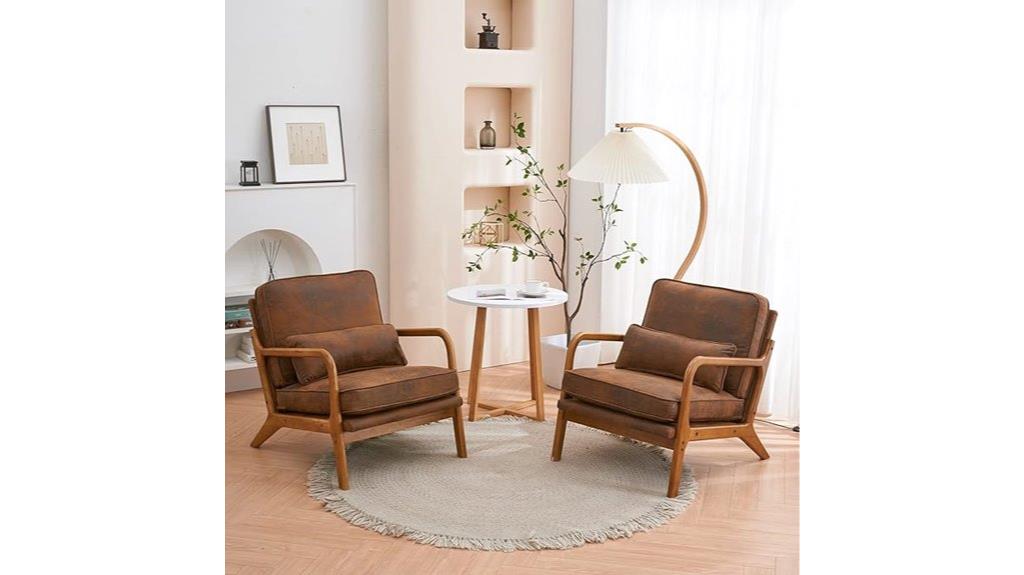 vingli two piece living chairs