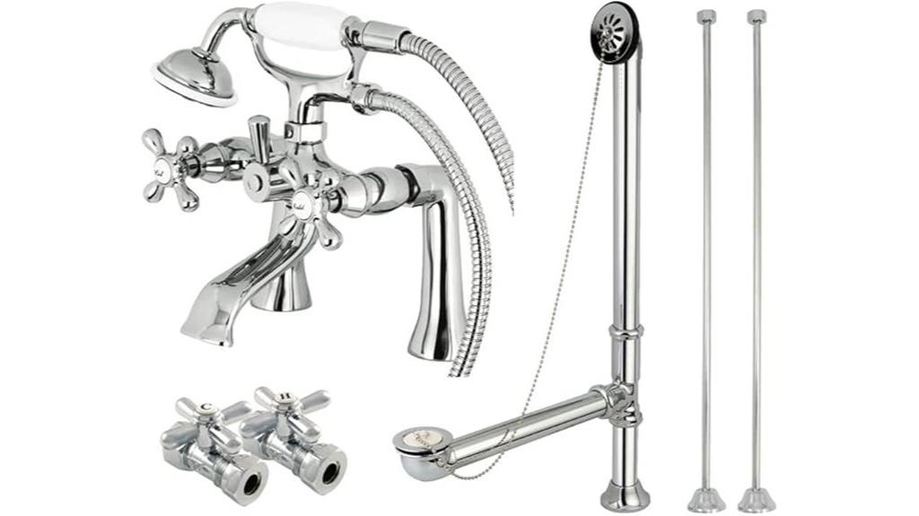 vintage clawfoot tub faucet