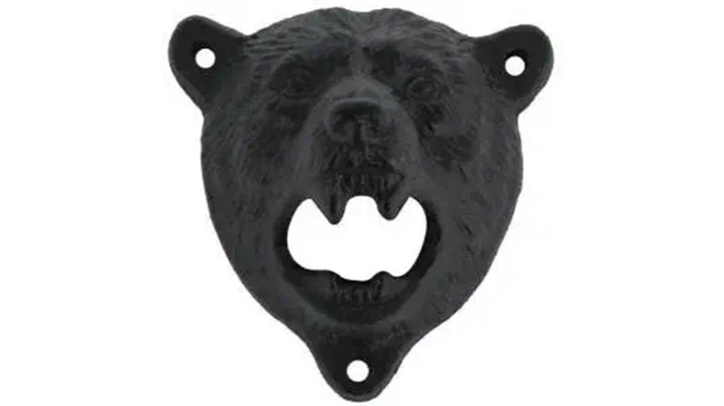 wall mount cast iron opener