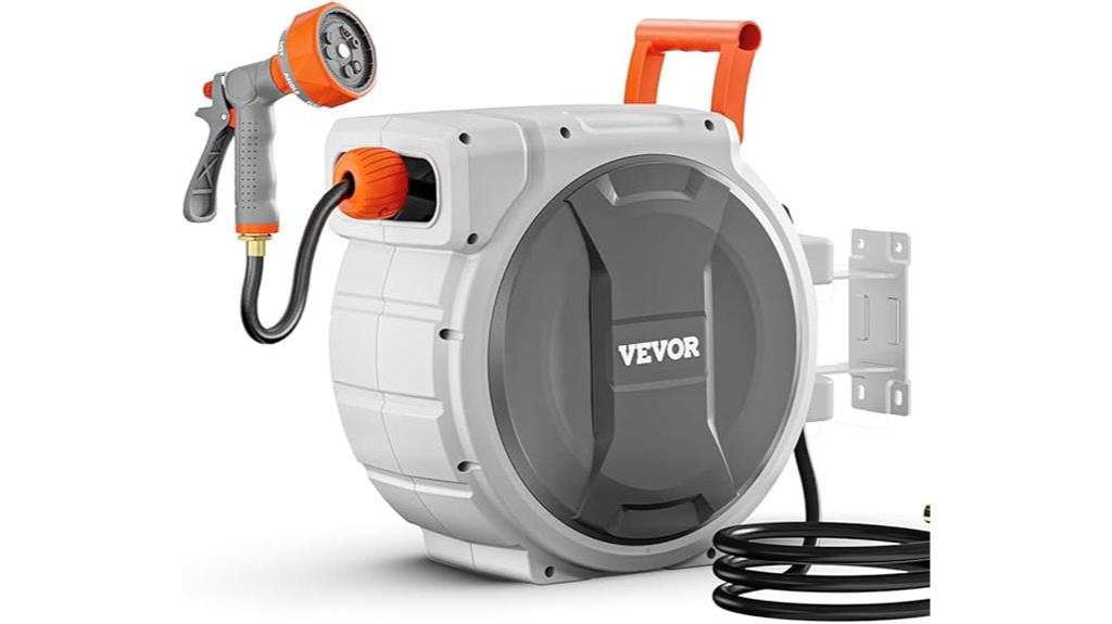 wall mounted 100 ft hose