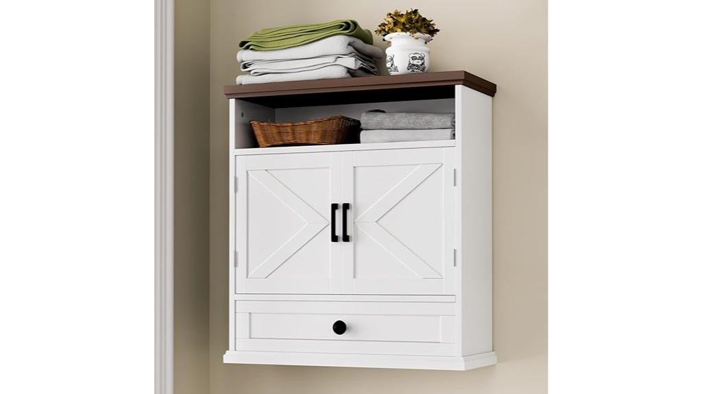 wall mounted bathroom cabinet