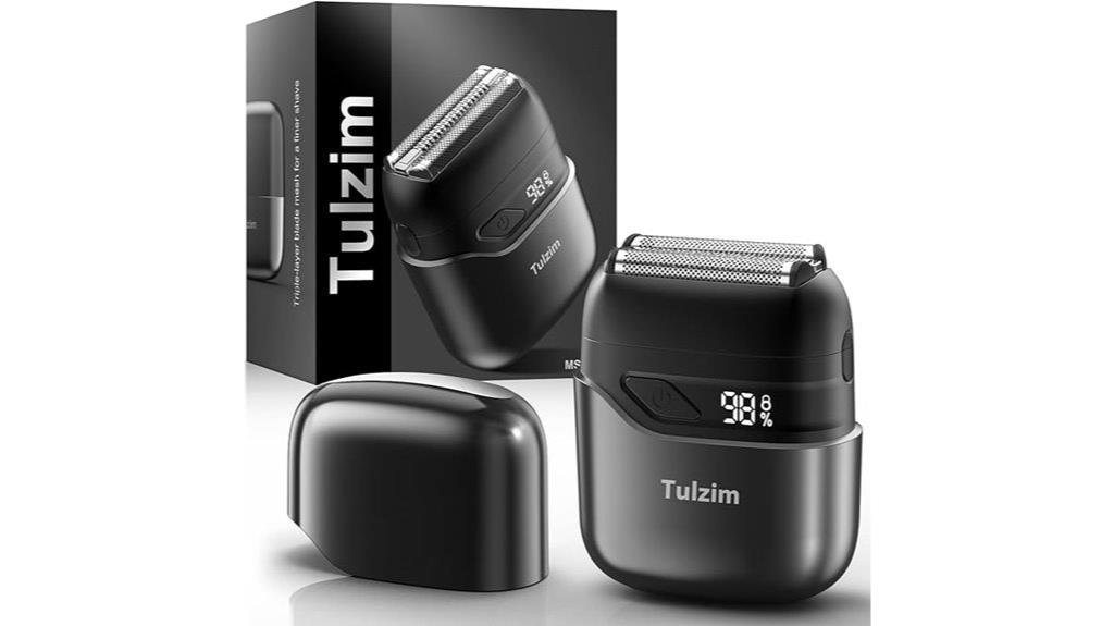 waterproof led rechargeable shaver