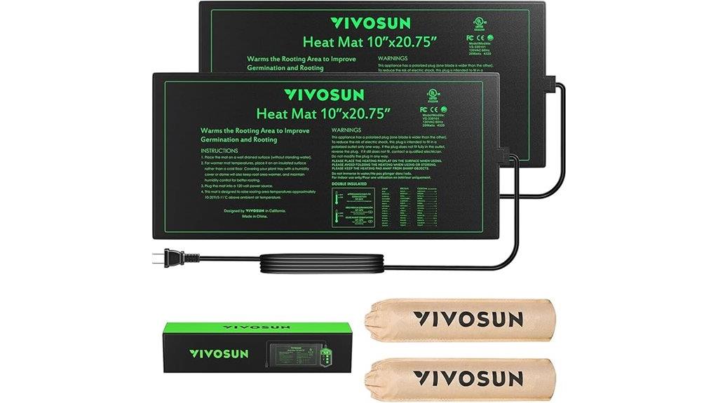 waterproof seedling heat mats