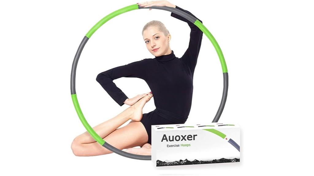weighted hoop exercise equipment