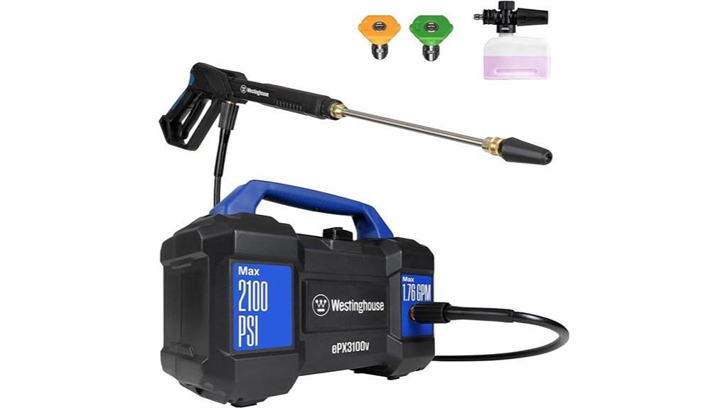 westinghouse electric pressure washer
