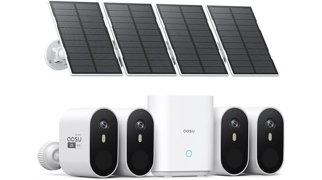 wireless solar security system