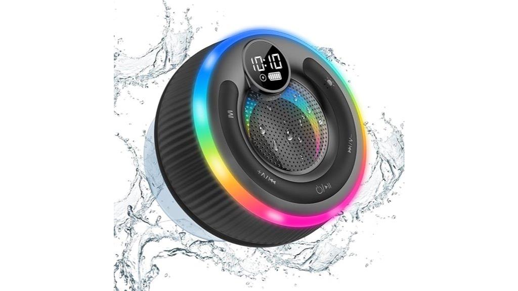 wireless waterproof speaker with lights