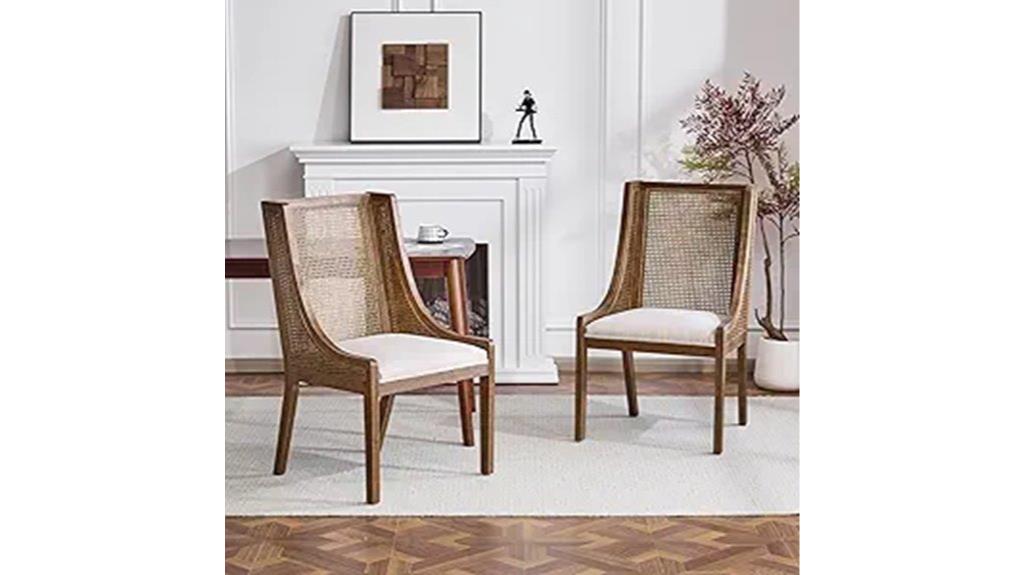 yone dining chairs pair