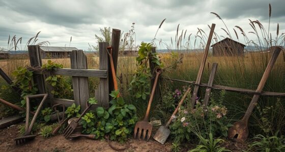 abandoned mining camp gardens