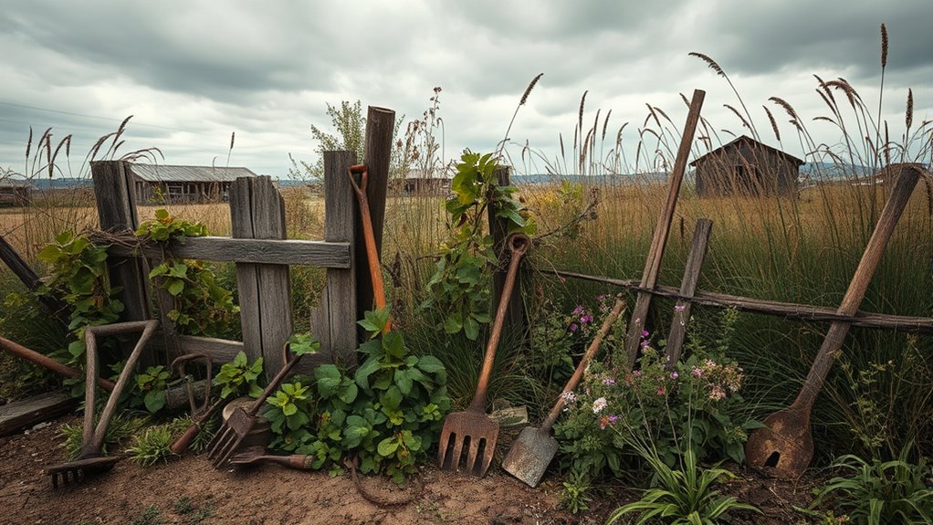 abandoned mining camp gardens