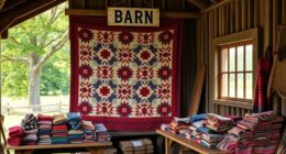 amish quilts and barn sales
